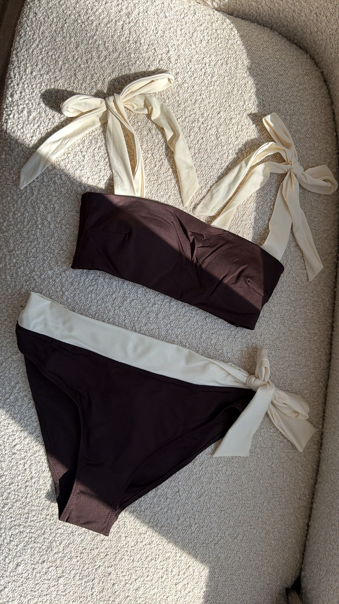 I LOVE this brown bow swimsuit. It runs tts. This is very flattering. Beach, pool, vacation, bikini, swim. 

#LTKmomlife #LTKSaleAlert #LTKSwim