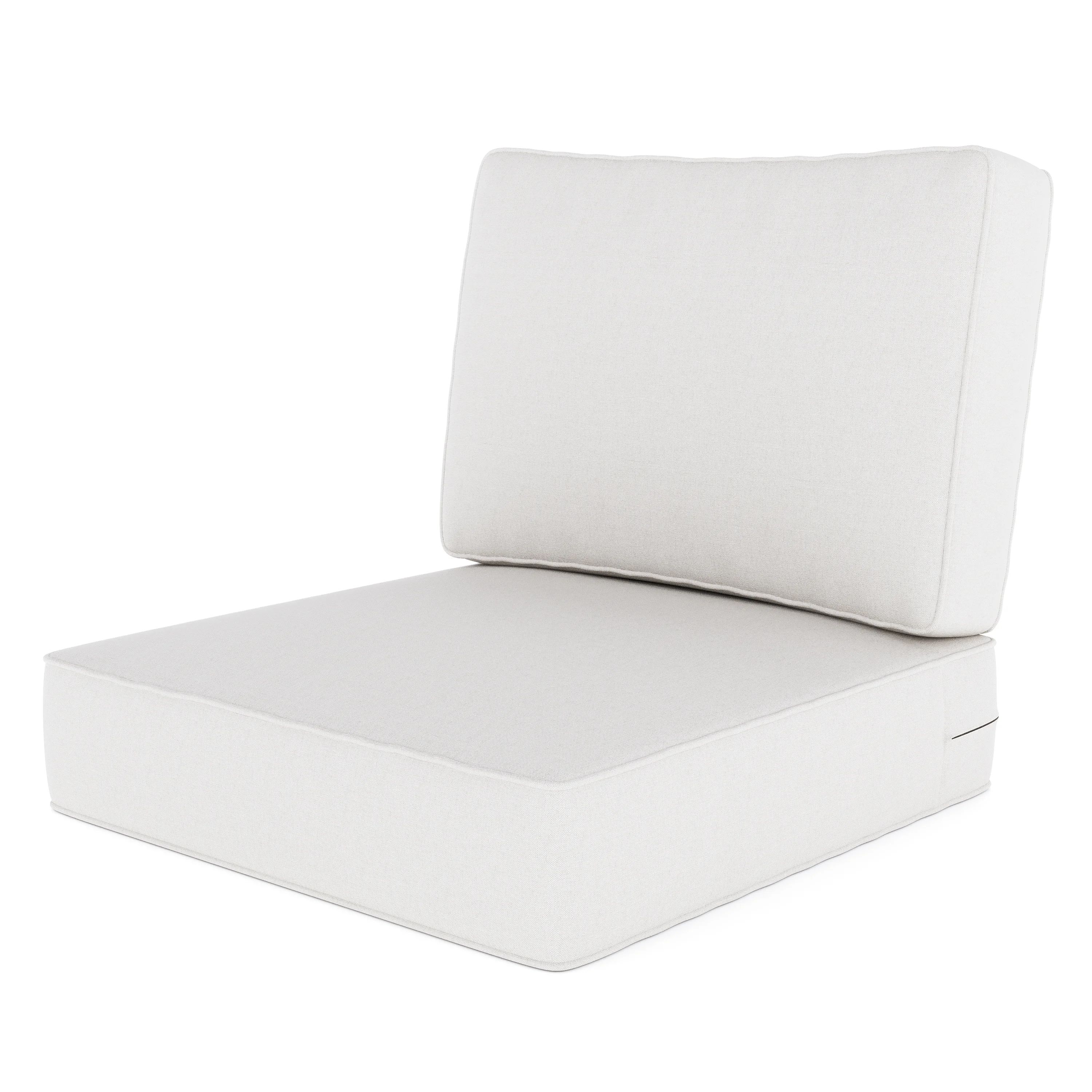 Sand & Stable™ 2 - Piece Outdoor Sunbrella® Seat/Back Cushion 25'' W x 26'' D | Wayfair North America