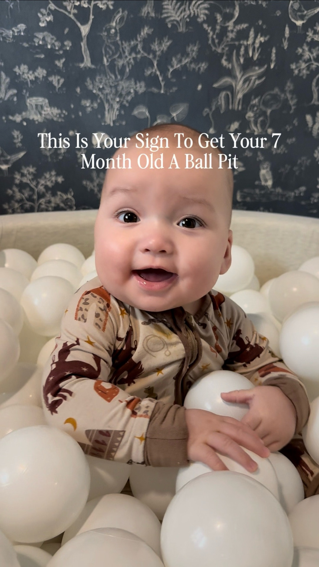 This is your sign to get your baby a ball pit! My 7 month old absolutely loves it and it holds his attention for more than a couple of minutes 😂

I have linked everything down below!

#LTKKids #LTKmomlife #LTKBaby