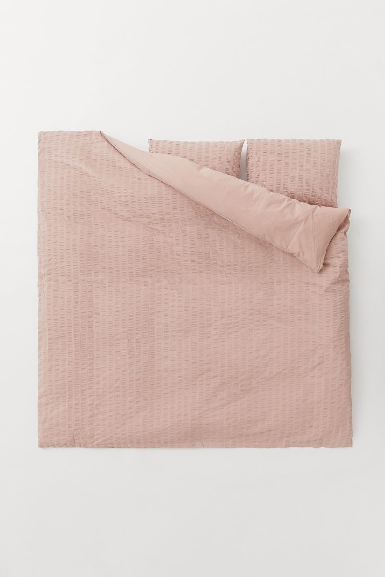 Seersucker Duvet Cover Set | H&M (US + CA)