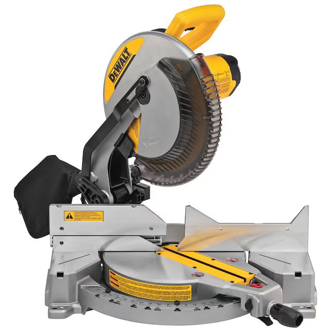 DEWALT  12-in 15 Amps Single Bevel Compound Corded Miter Saw | Lowe's