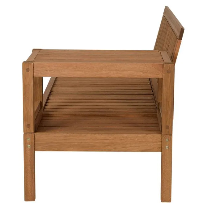 ESTRUTURA DE SOFÁ 2 LUGARES COM MESA LATERAL REPOSICIONÁVEL DUO - Tok&Stok | Tok & Stok BR