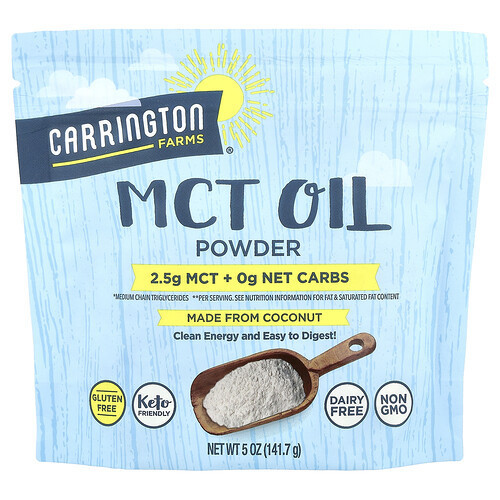 Carrington Farms, MCT Oil Powder, 5 oz (141.7 g) | iHerb