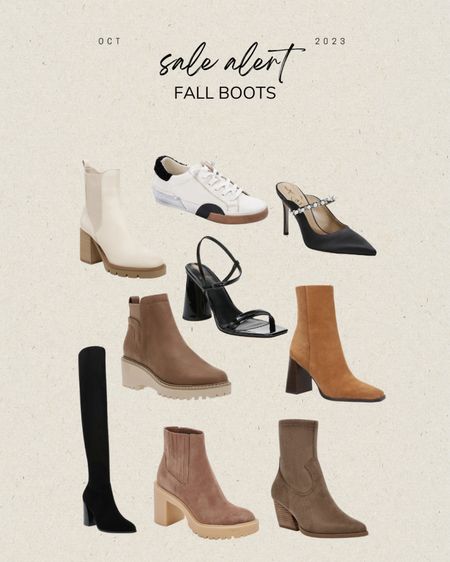 Sale alert // fall boots // fall shoes // boot sale 

#LTKshoecrush #LTKSeasonal #LTKsalealert