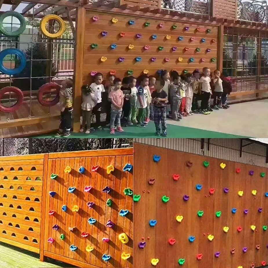 20PCS Indoor Outdoor Climbing Holds Rock Wall Stones Holds Grip For Kid | Bed Bath & Beyond