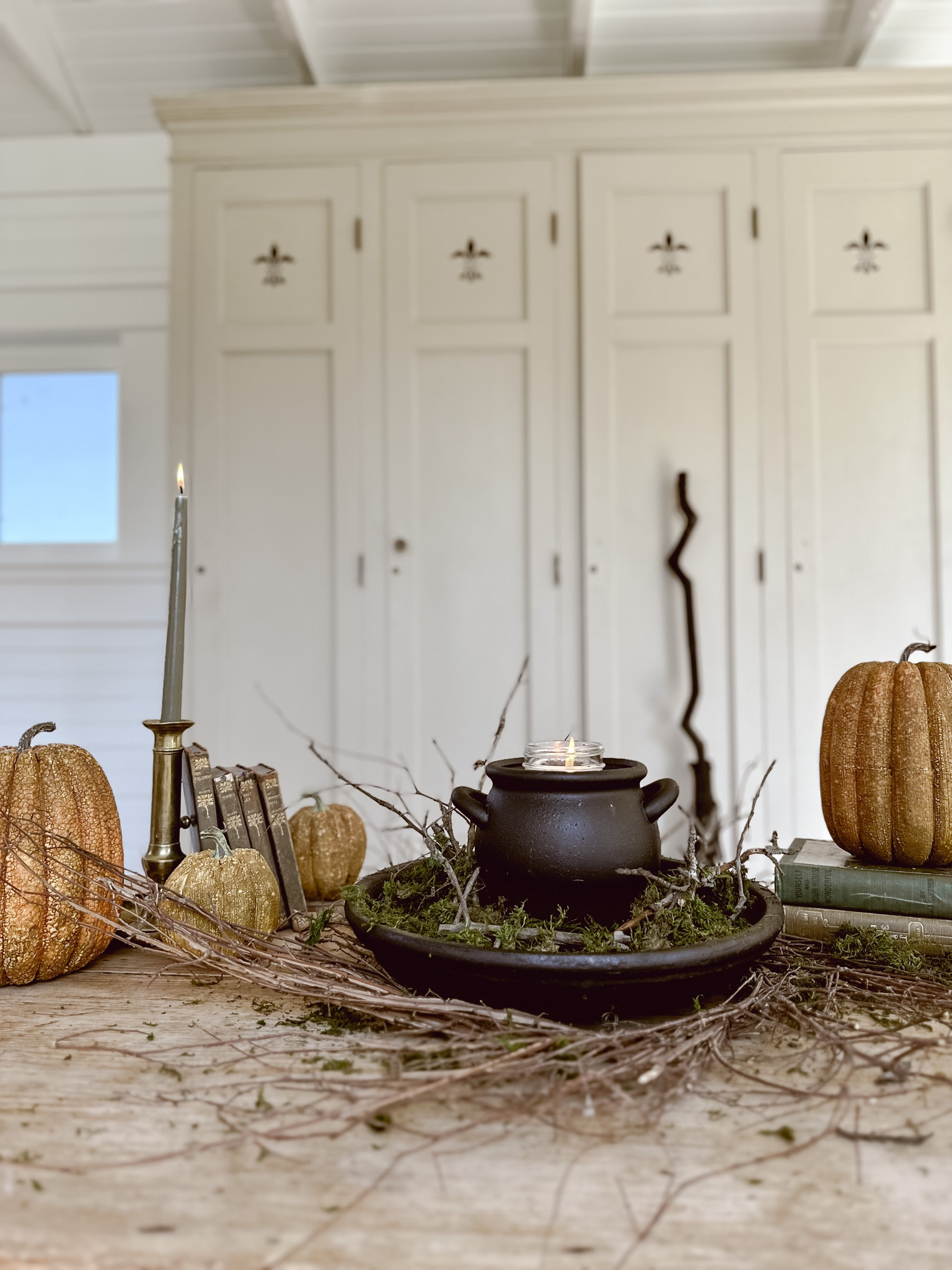 Diy cauldron candle holder 

#LTKstyletip #LTKSeasonal #LTKhome