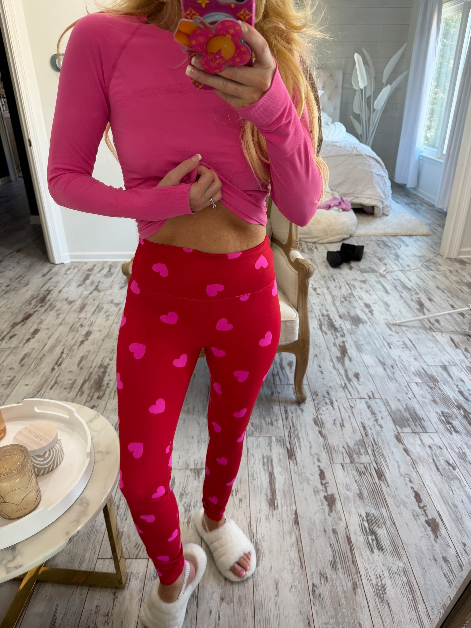 These leggings immediately yes 

#LTKValentine #LTKdayinmylife #LTKgrwm