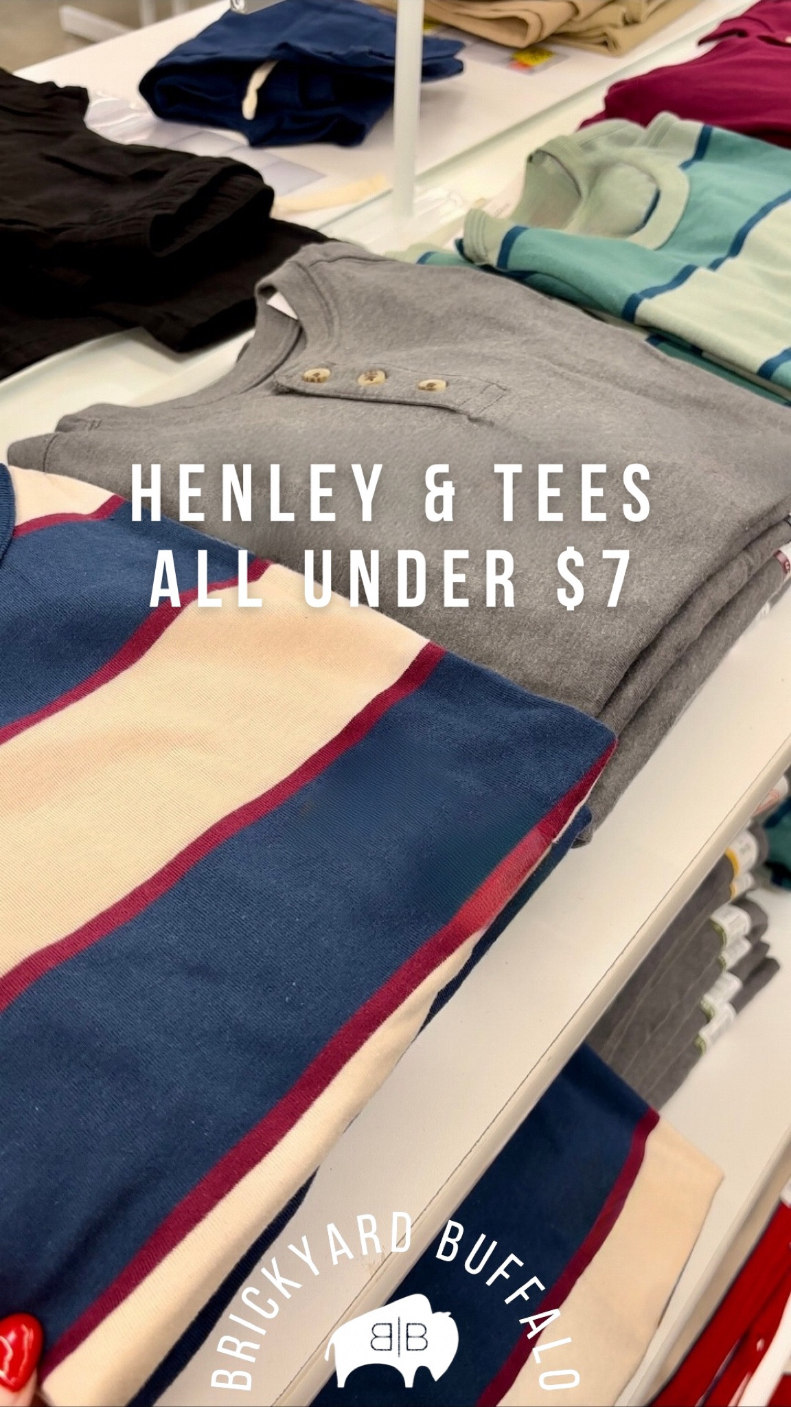 All the tees - henley, storied and solid - under $7 here! 

#LTKStyleTip #LTKKids #LTKBacktoSchool