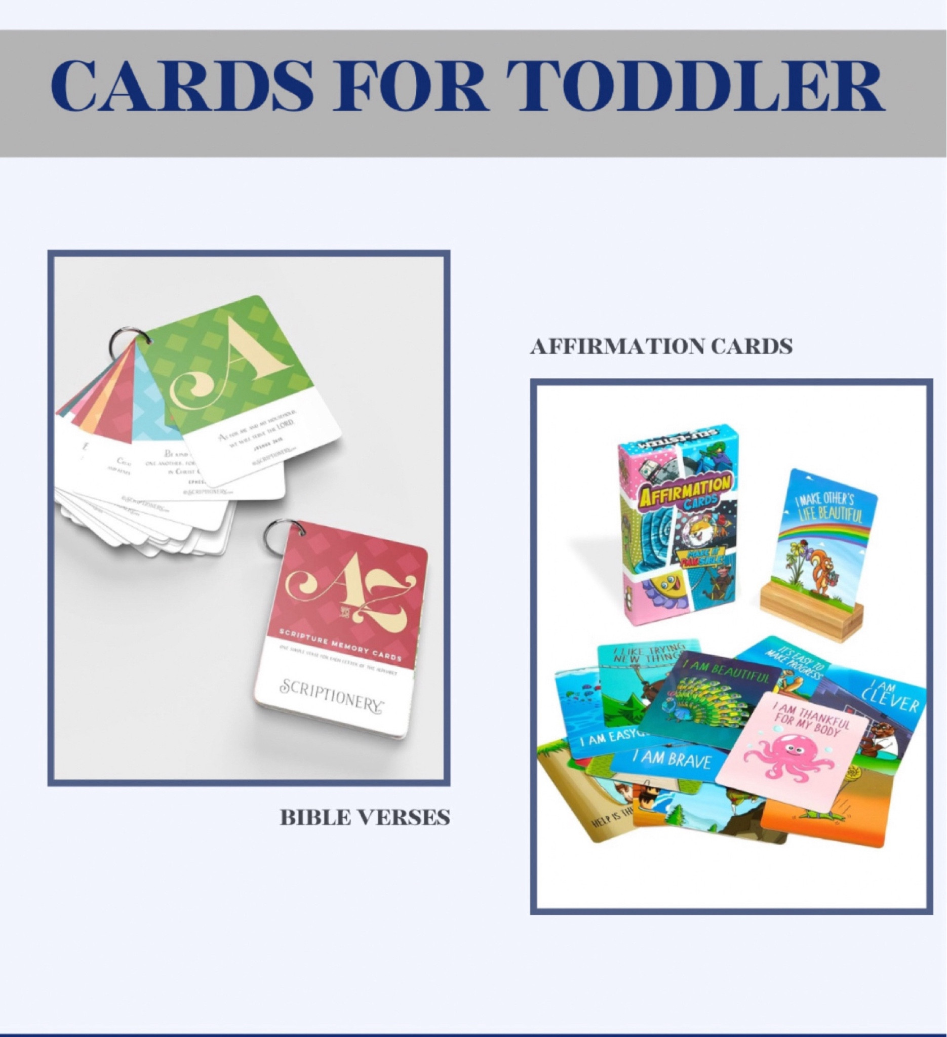 Affirmation cards

#LTKKids #LTKBaby #LTKFamily