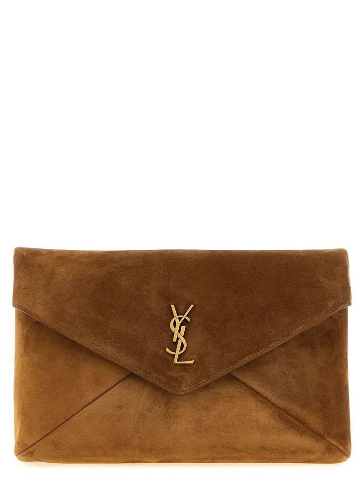 Saint Laurent Cassandre Large Envelope Pouch | Cettire Global