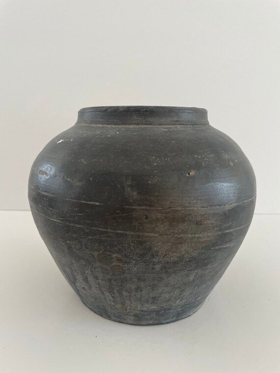 Small Vintage Clay Pot | Etsy (US)