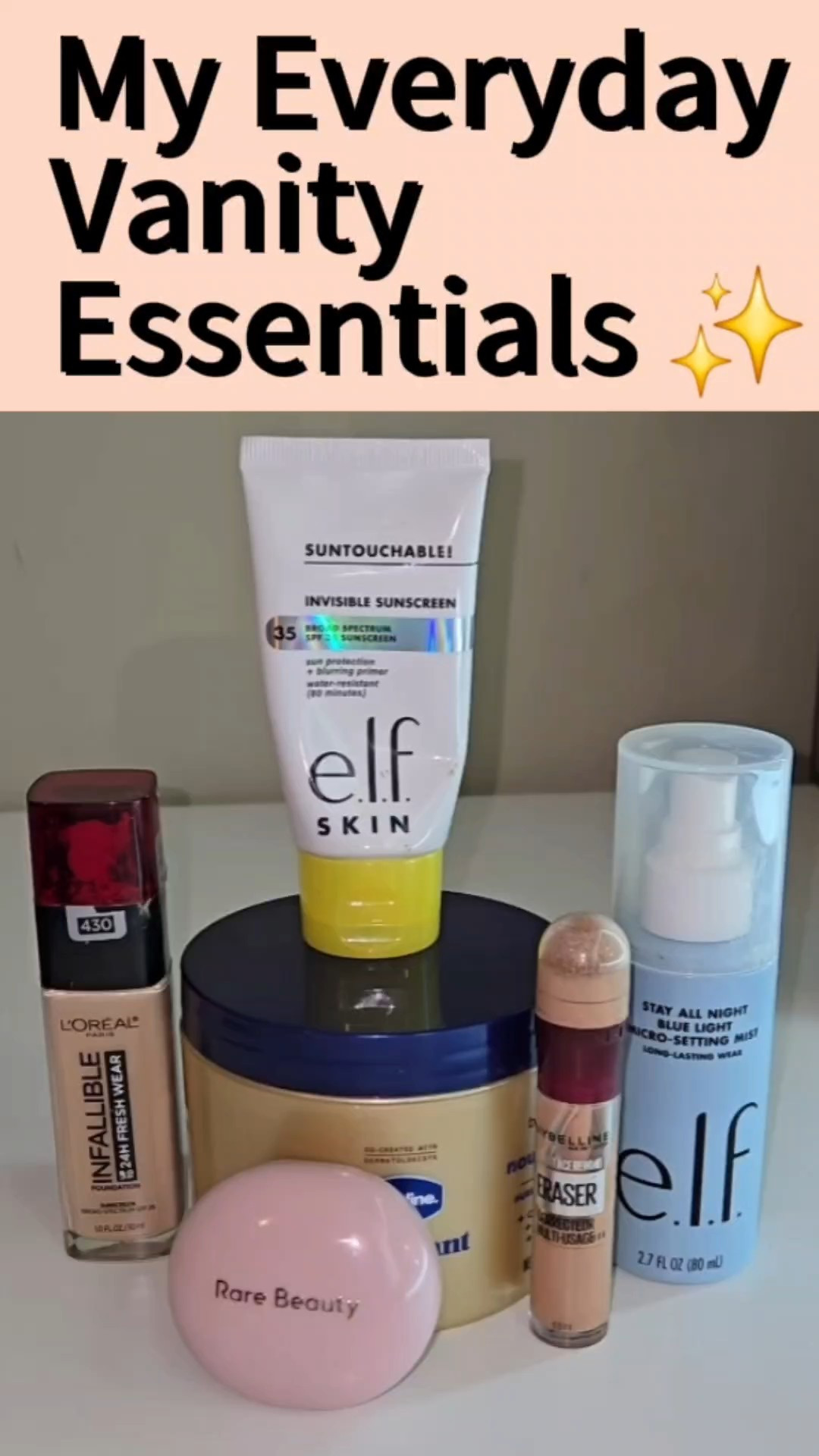 My everyday vanity essentials ✨ These are the things I reach for constantly. Everything is linked right here on LTK.

#LTKGiftGuide #LTKselfcare #LTKBeauty