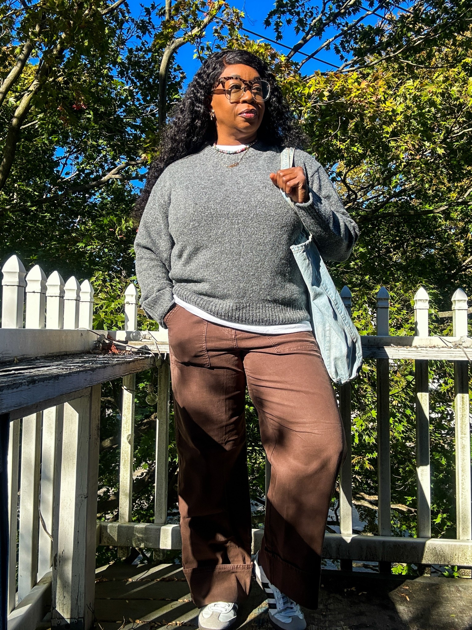 Fall OOTD
Sweater is Medium
Pants are a 12


#LTKMidsize #LTKStyleTip #LTKPetite