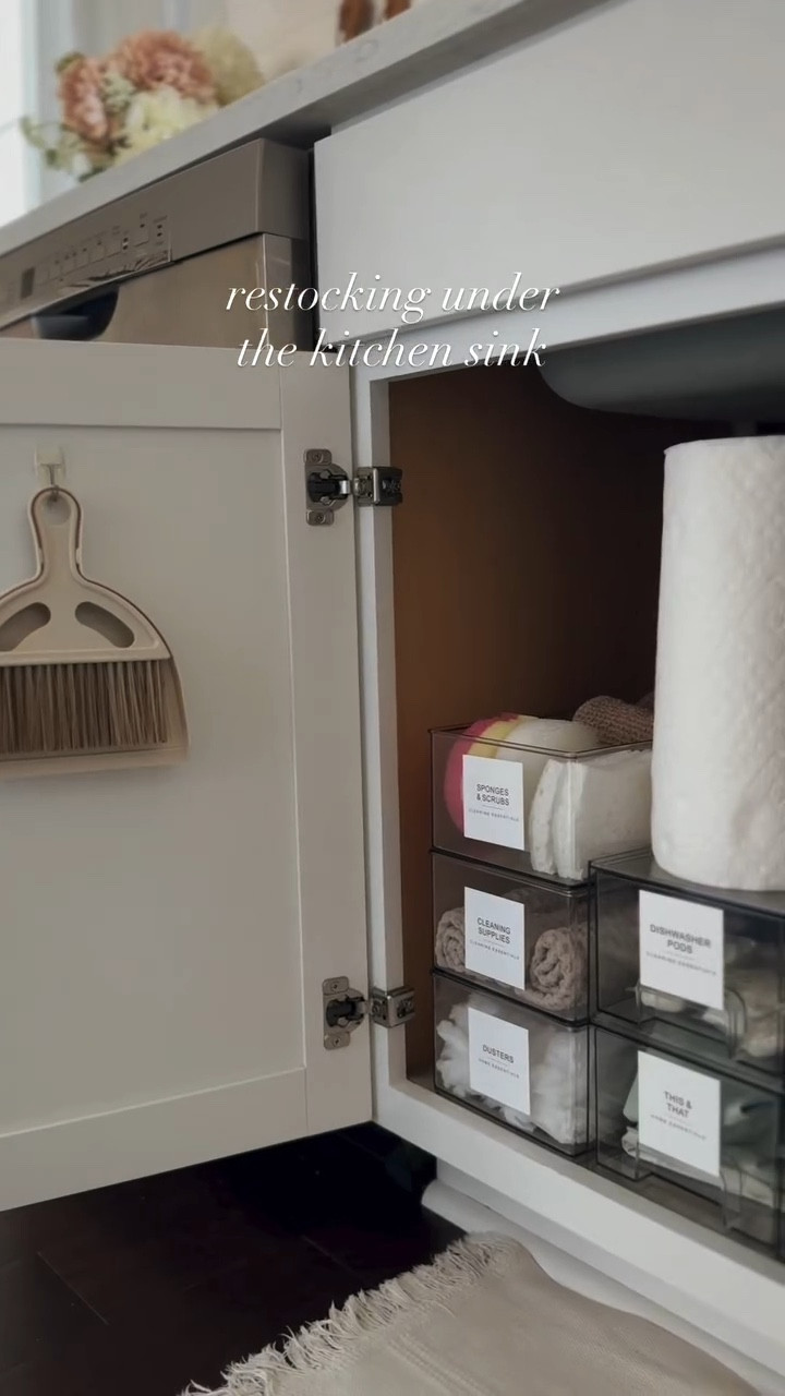 quick restock under the kitchen sink ✨🫧

Comment SHOP below to receive a DM with the link to this post on my LTK ⬇ https://liketk.it/5roQY #ltkhome #asmr #asmrorganizing #kitchenrestock #amazonfinds #asmrsounds #budgetfriendlyhome #beigeaesthetic #asmrvids #asmrsatisfying