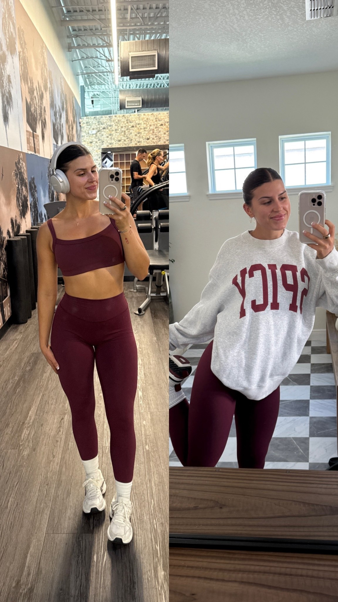 Small in set medium crew neck 