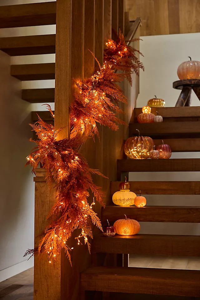 Faux Autumn Cedar Garland at Terrain | Terrain
