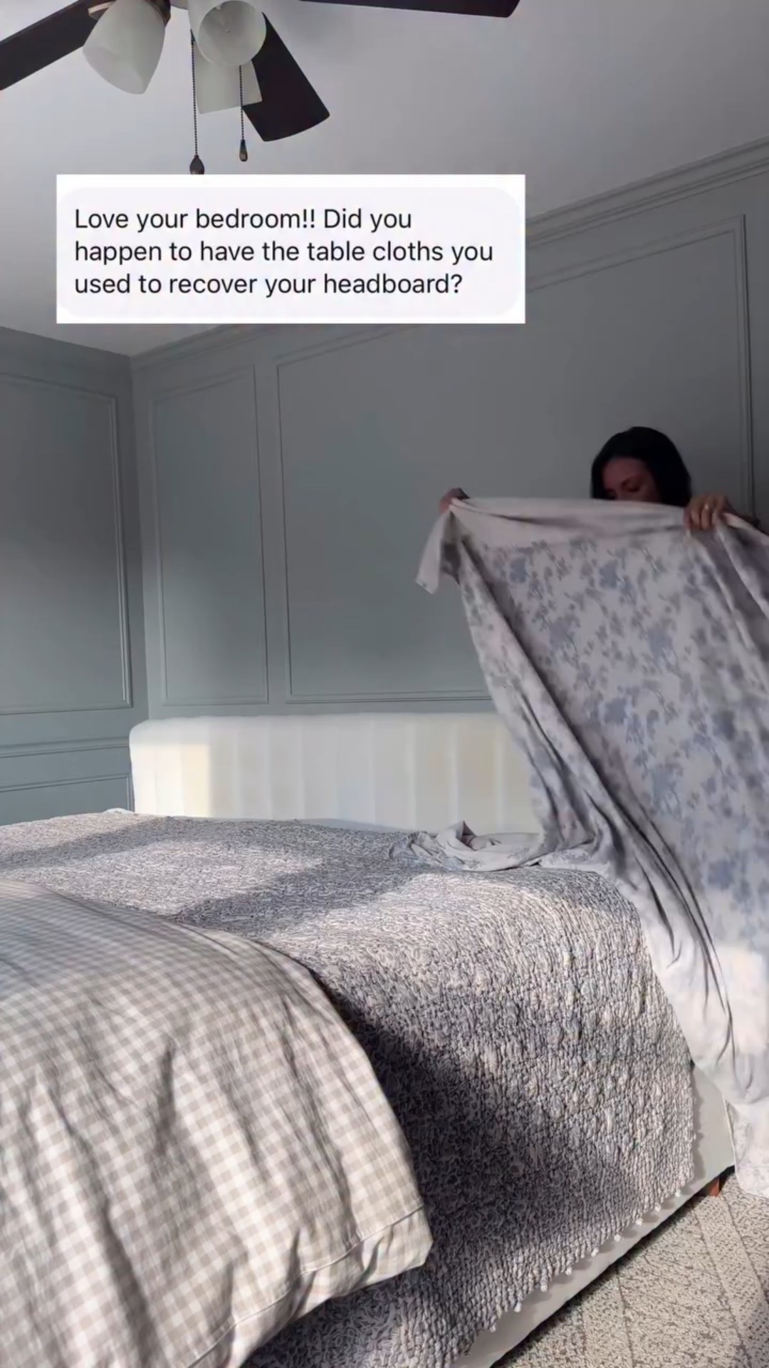 Comment shop to get this infamous tablecloth-turned-bedframe in your DMs 👀

✨ Proof that sometimes the best ‘DIYs’ are just happy accidents. 

Who knew a table linen could moonlight as a headboard moment? 🤪

Follow @kindredhomestead for more Home Design | Antique Finds \ Real Life \ LTK \ Amazon & more…

#kindredhomestead #khathome #khinteriors #kindredinteriors #khinteriordesign

-

upholstered bedframe DIY | vintage-inspired bedroom | cozy home details | budget-friendly decor | traditional home style | English cottage charm | intentional homemaking | pattern play | classic interiors | tablecloth DIY | custom furniture look | cottagecore decor | slow living at home | simple DIY project | layered bedroom style | Kindred Homestead style

https://liketk.it/5lJVD