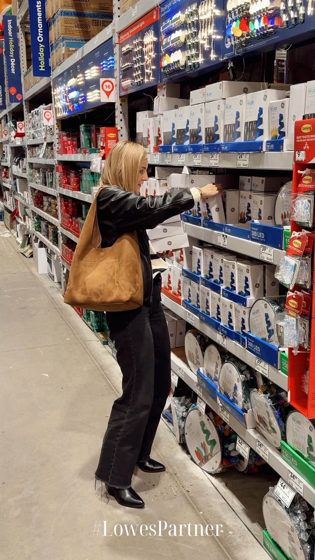 #ad This is the kind of early deal that makes the whole Christmas setup feel easier - The GE LED 100-count string lights are $5.98 right now at @loweshomeimprovement #lowespartner . They’re basically made for trees, railings, windows… anywhere that needs a little winter decor glow. So I couldn’t get enough of them like you see! 
Christmas decor • holiday inspo • holiday lights • Christmas lights • early Black Friday deal • dorm string lights


#LTKHome #LTKCyberWeek #LTKHoliday