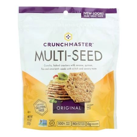 Crunchmaster Multi-Seed Crackers Original | Walmart (US)