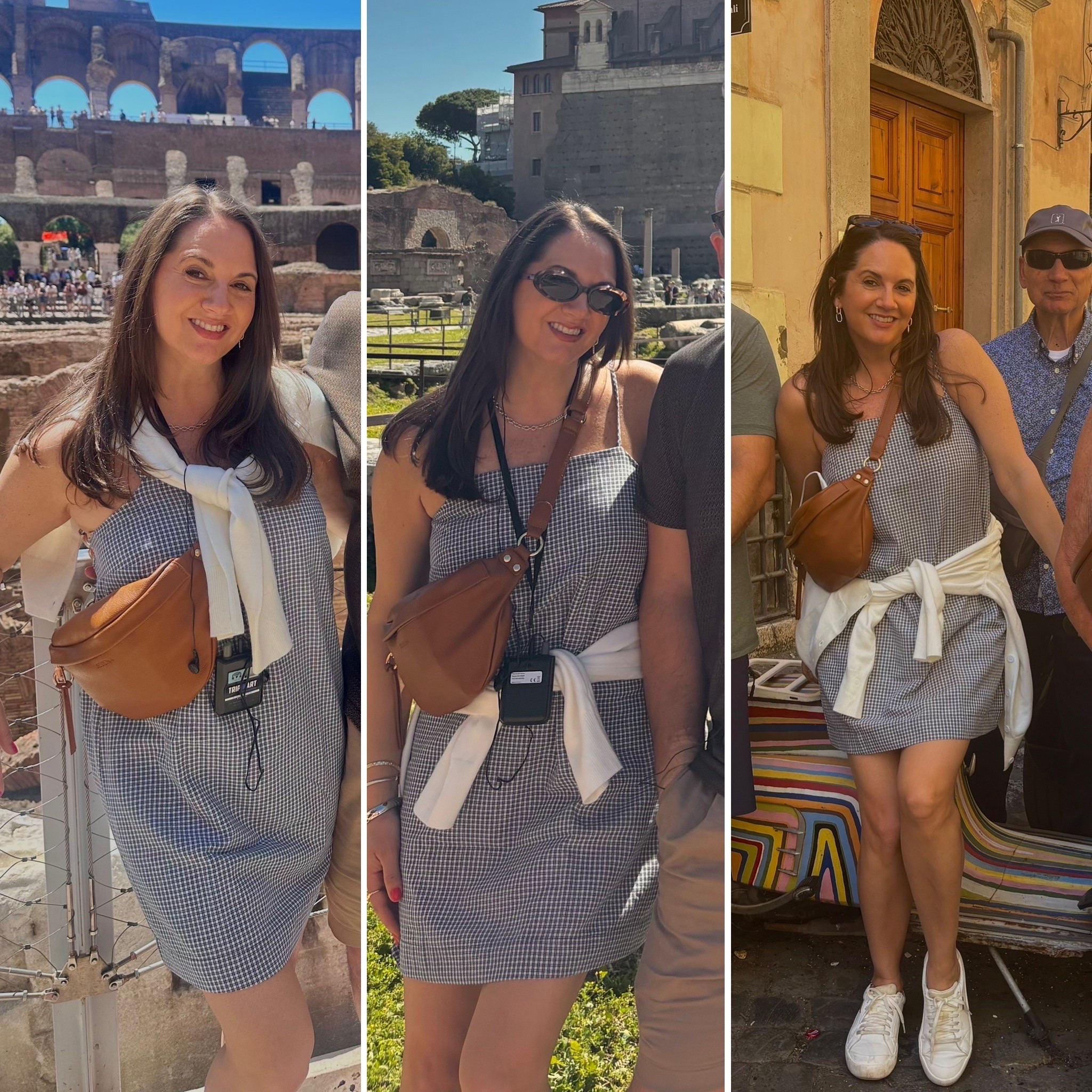 This #OldNavy #dress is SUCHHH a winner — $15??? It was so hot in Rome and I’m glad I bought/packed this at the last minute for the trip. I’m wearing a small (usually between a S / M).

#LTKSeasonal #LTKTravel #LTKootd