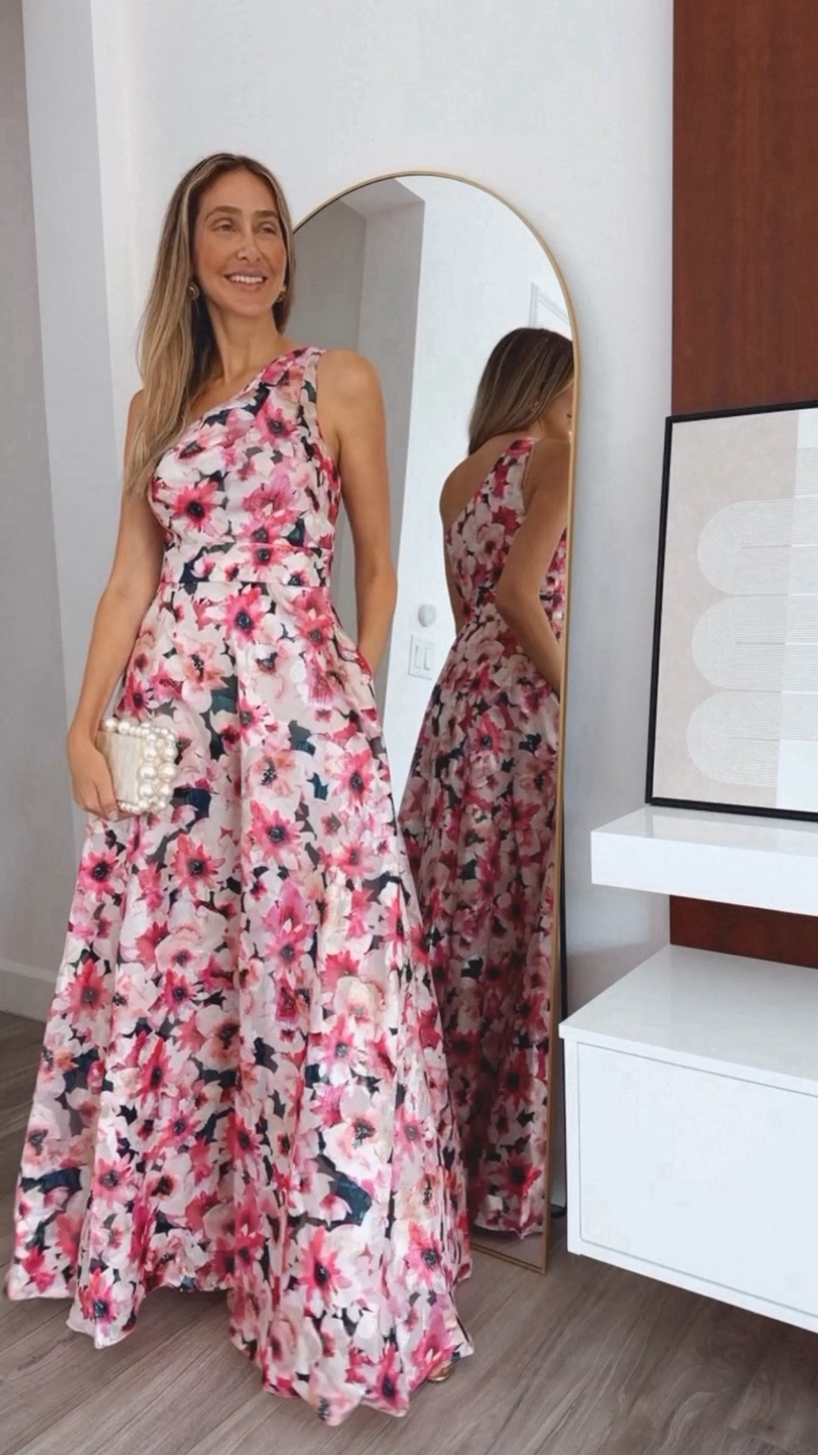 Wedding guest outfit idea! Runs tts.
My stats - 
Clothes: Size S/2 - Jeans 27
Footwear: Size 9 
Height: 5'9" tall
Weight: 127 lbs



#LTKSeasonal #LTKWedding #LTKStyleTip