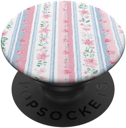 Love Shack Fancy Floral Coquette Girl Striped Coquette PopSockets Adhesive PopGrip | Amazon (US)