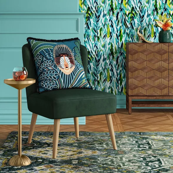 Chelidon Velvet Slipper Chair - Opalhouse™ | Target