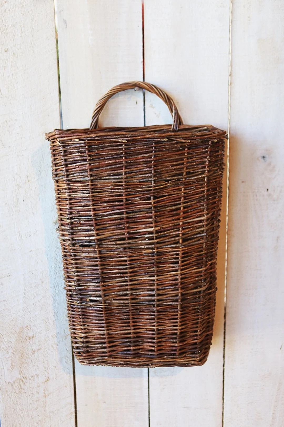11" X 17" Wicker Basket W/handle - Etsy | Etsy (US)