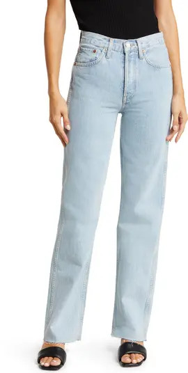 '90s High Waist Loose Jeans | Nordstrom