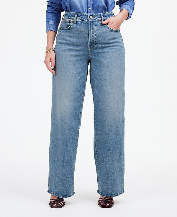 The Curvy Perfect Vintage Wide-Leg Jean | Madewell