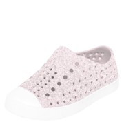 Native Jefferson Child Slip On Shoes - Milk Pink Bling | Ellifox