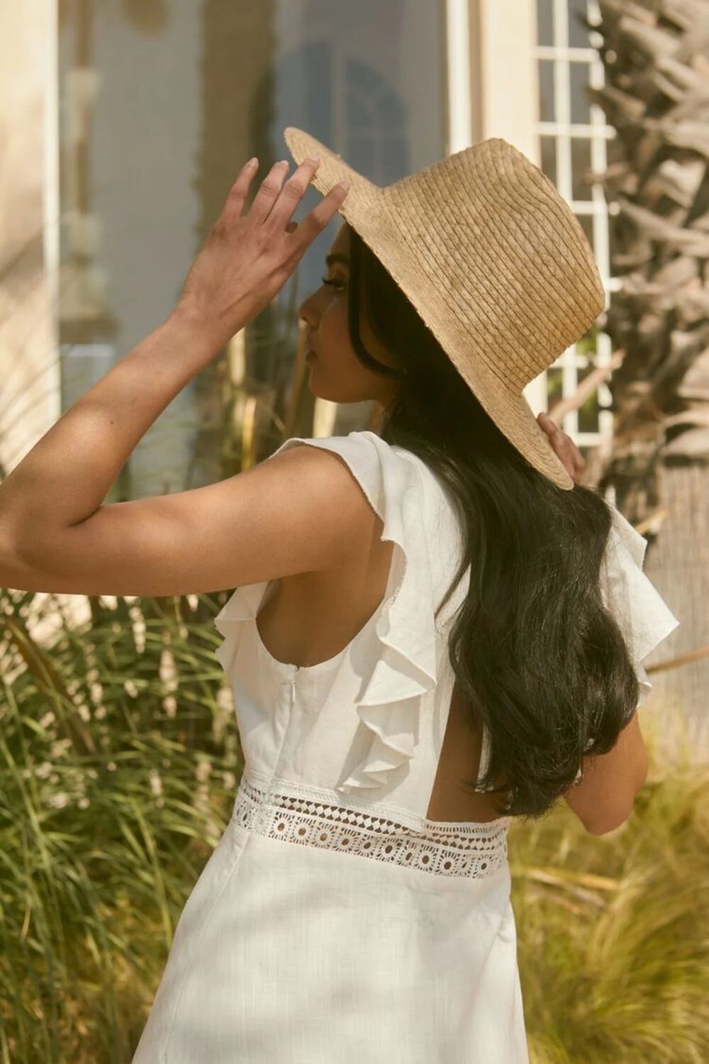 Premium Straw Pinched Panama Hat | Forever 21 | Forever 21 (US)