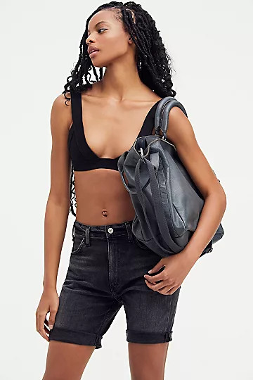 Leslie Leather Tote | Free People (Global - UK&FR Excluded)