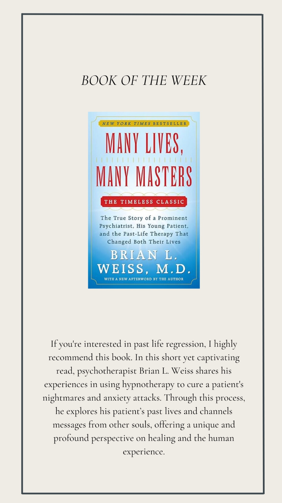 One of my most impactful reads💖