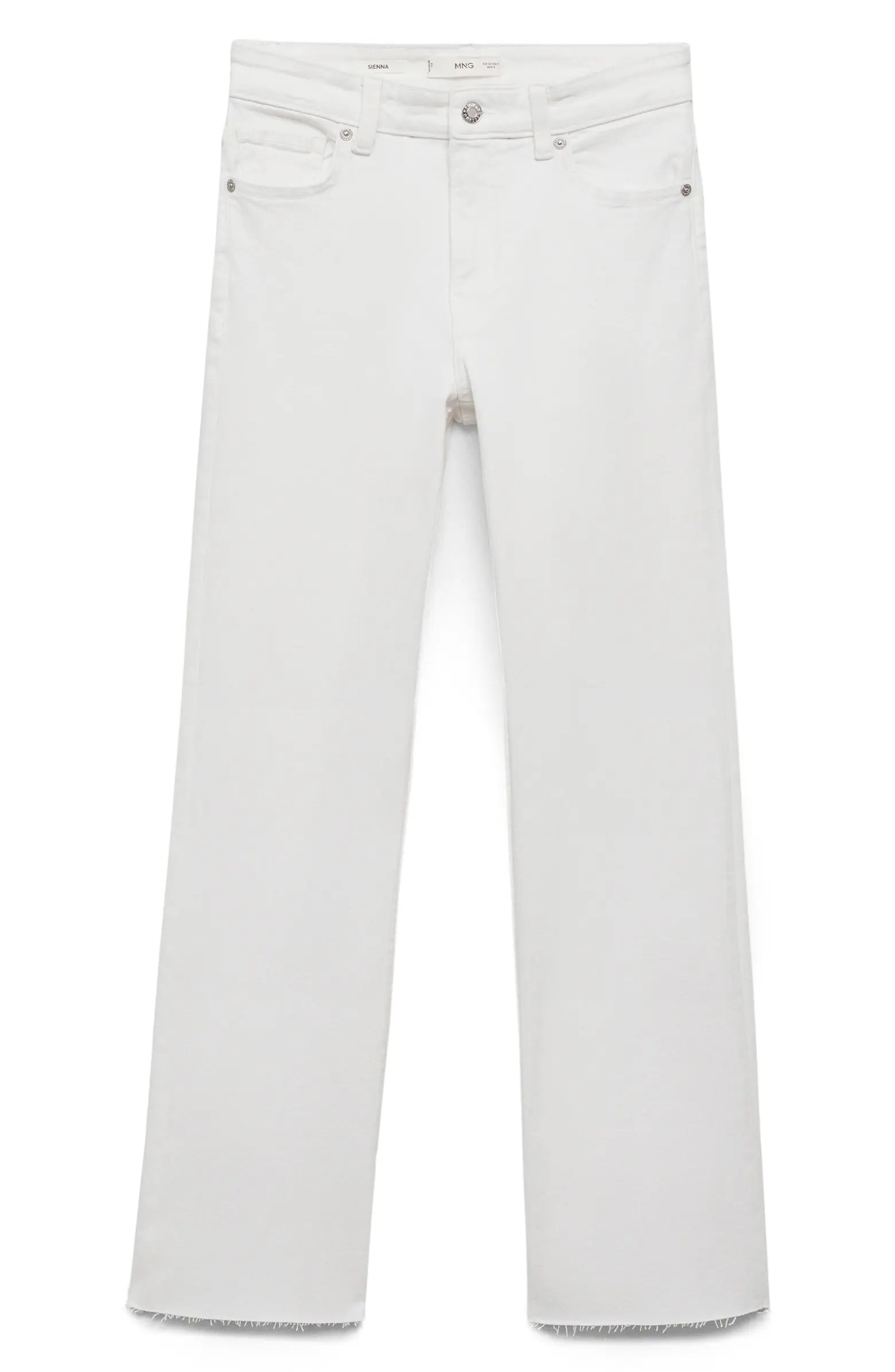 Sienna Raw Hem Crop Flare Jeans | Nordstrom
