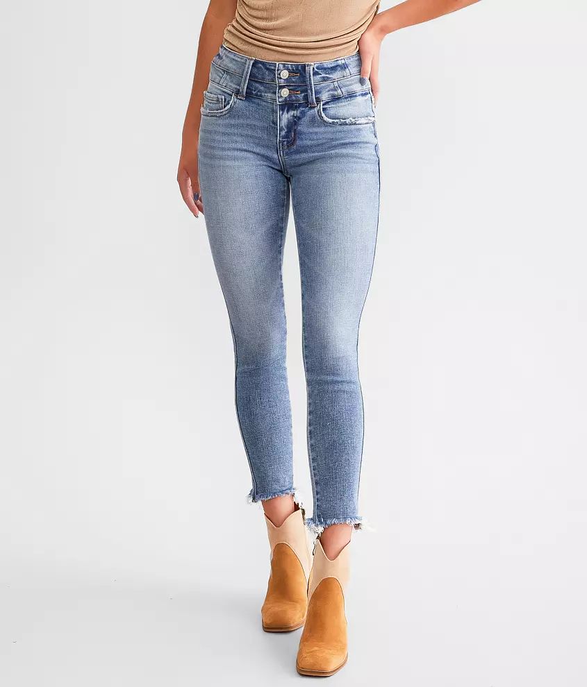 Mid-Rise Ankle Skinny Stretch Jean | Buckle