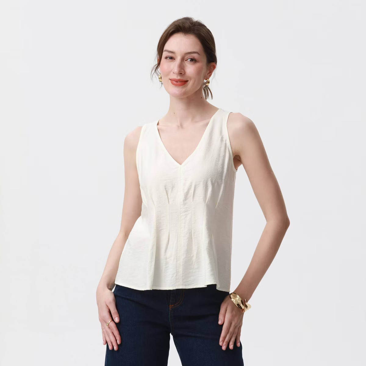 Women's Seamed Tank Top - A New Day™ | Target