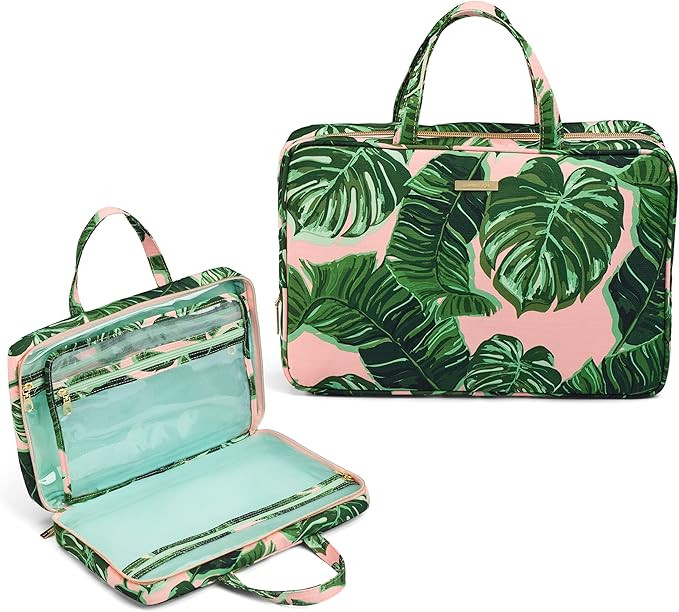 Conair Travel Toiletry Bag - Makeup Bag - Cosmetic Bag -Travel Makeup Bag | Amazon (US)