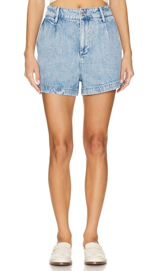Pleated Short in Abyss | Revolve Clothing (Global)