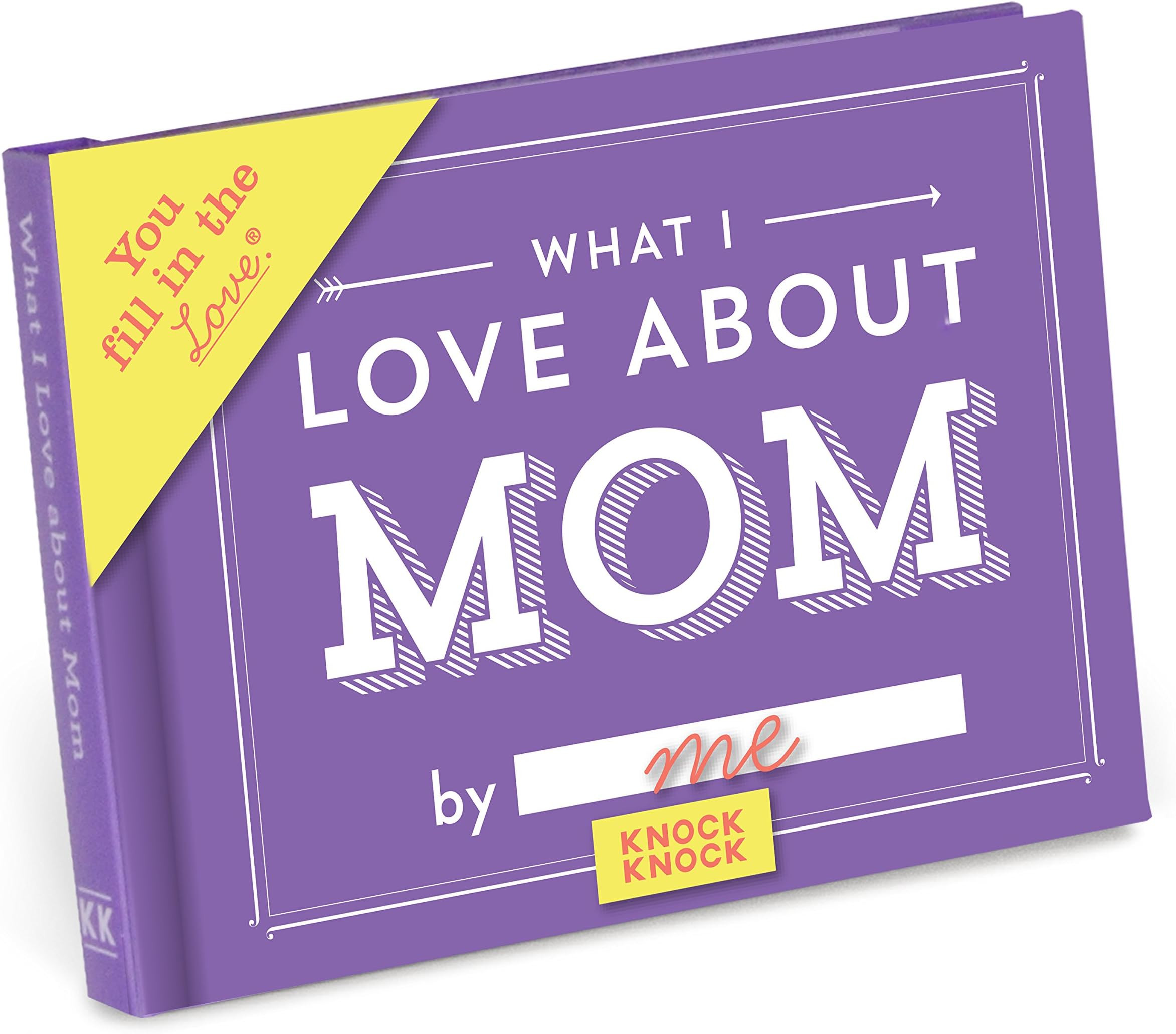 Knock Knock What I Love about Mom Fill in the Love Book Fill-in-the-Blank Gift Journal, 4.5 x 3.2... | Amazon (US)