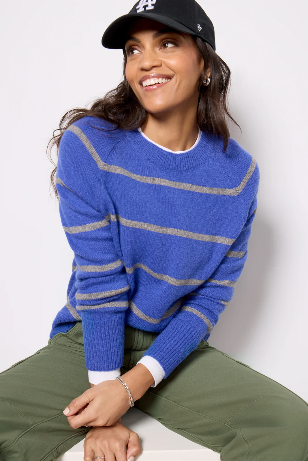 Thea Crew Pullover | Evereve