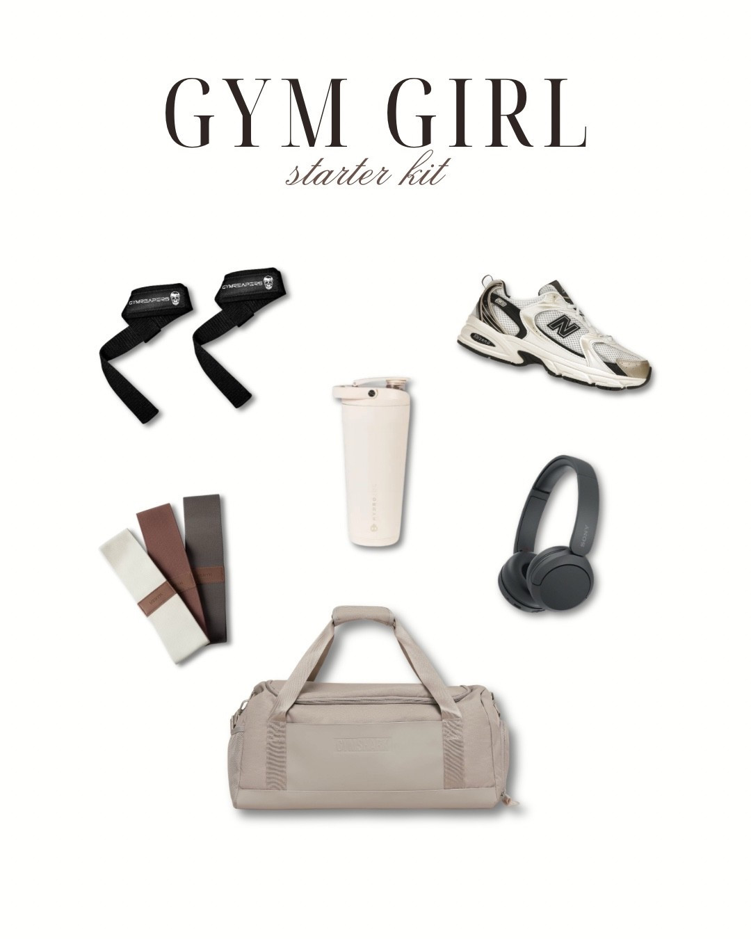 Starting the gym can feel overwhelming, so this is the gym girl starter kit I wish I had when I first walked in 🖤
Nothing extra, nothing intimidating just the essentials that make workouts feel easier, more comfortable, and honestly… more motivating.

If you’re getting back into a routine or building one from scratch, these are the pieces that actually get used (and don’t end up forgotten at the bottom of your bag).

Everything is linked so you can mix + match based on your goals and style.

gym girl starter kit • beginner gym essentials • gym bag must haves • workout motivation • gym accessories • fitness routine basics • lifting essentials • aesthetic gym gear • everyday workout staples • building gym habits

#LTKsale #LTKfitness #LTKhome