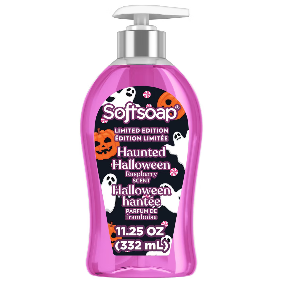 Softsoap Fall Seasonal Haunted Halloween Liquid Hand Soap - Raspberry - 11.25 fl oz | Target