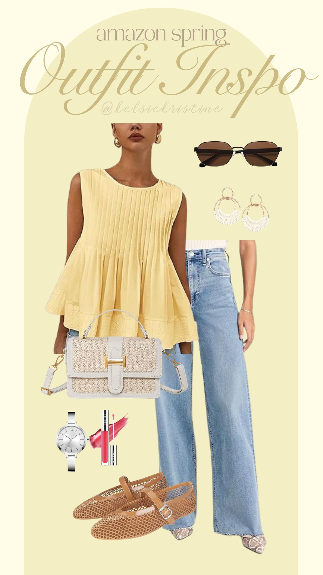 Amazon | Amazon Sale | Outfit Inspiration | Mid-Size Outfit | Amazon Fashion | Cute Spring | Spring Outfit | Style Inspiration | Mid-Size Style |  

 #LTKootd #LTKSaleAlert #LTKMidsize