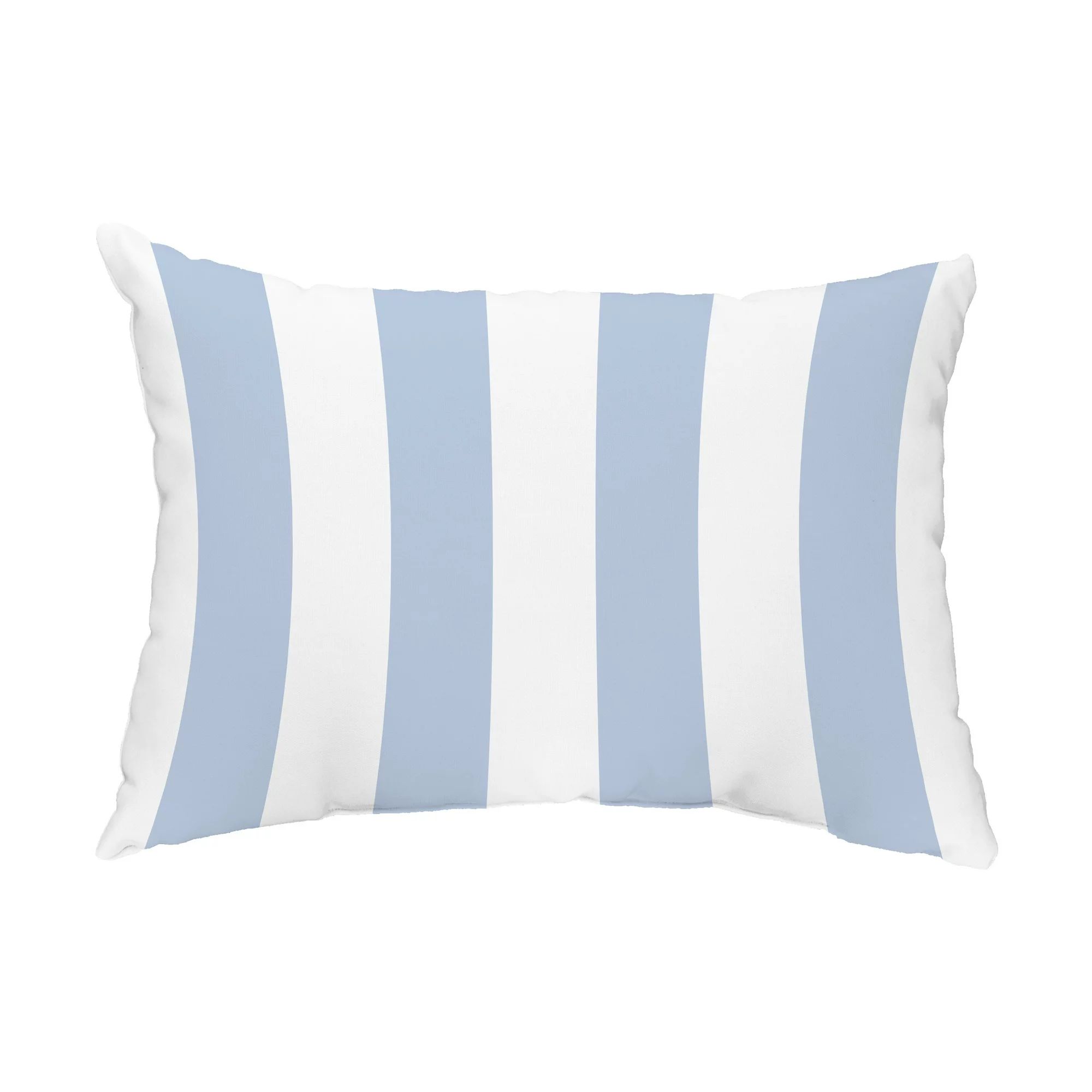 Simply Daisy, 14" x 20" pillowby Stripe Blue Decorative Stripe Outdoor Pillow | Walmart (US)