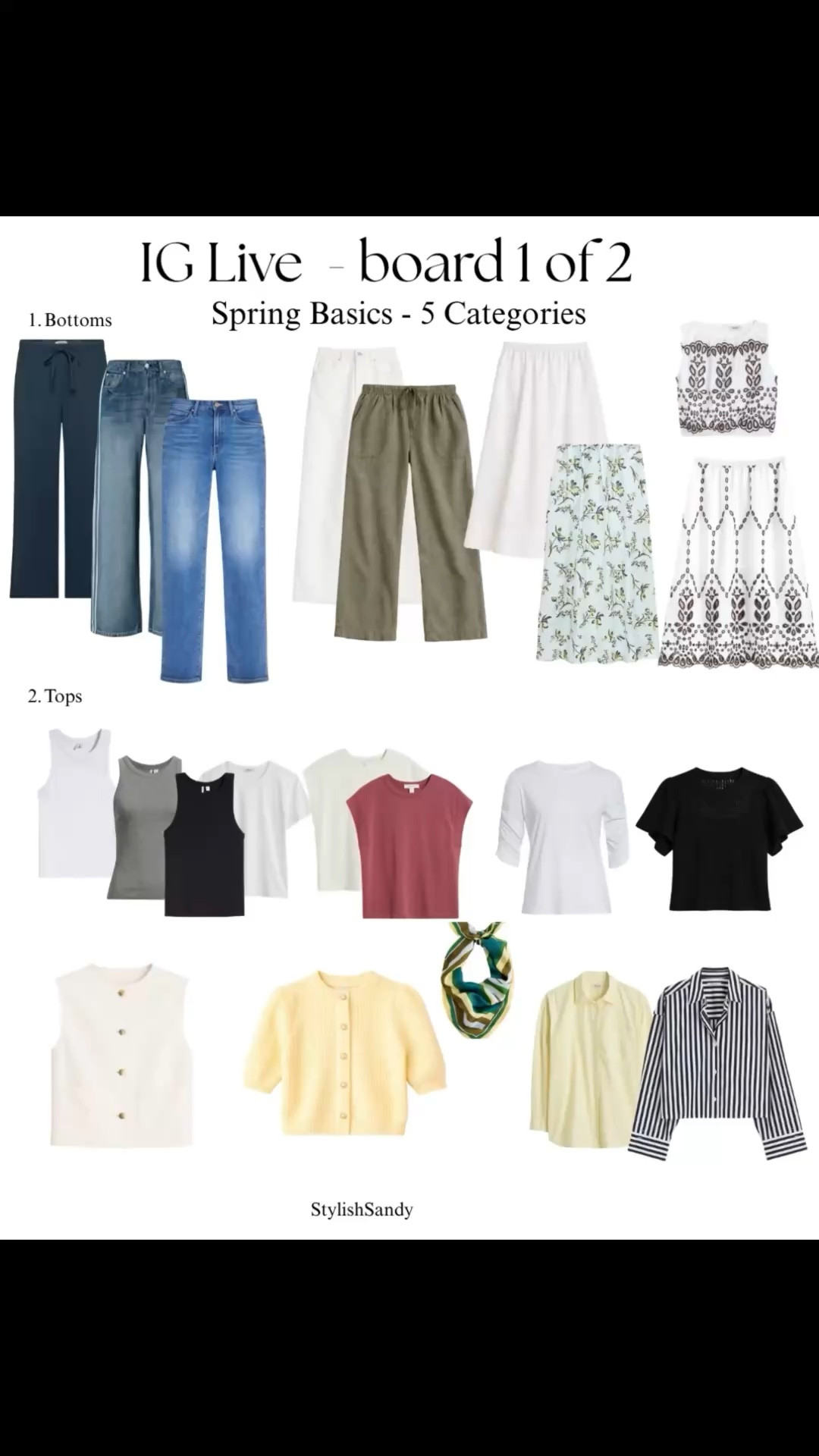 Basics I shared during my IG Live. 
I'm 5’2 and wear a size Xs/s, 25/26, 0/2. The tops run tts.  I'm wearing Xs. 
All skirts run big, size down. 
Kick it, jeans-if between sizes, size down for a trimmer fit.  Lodge pants and splendid pants. I’m wearing a size small for a roomy fit.

1 of 2 boards

#LTKOver40 #LTKootd #LTKSeasonal