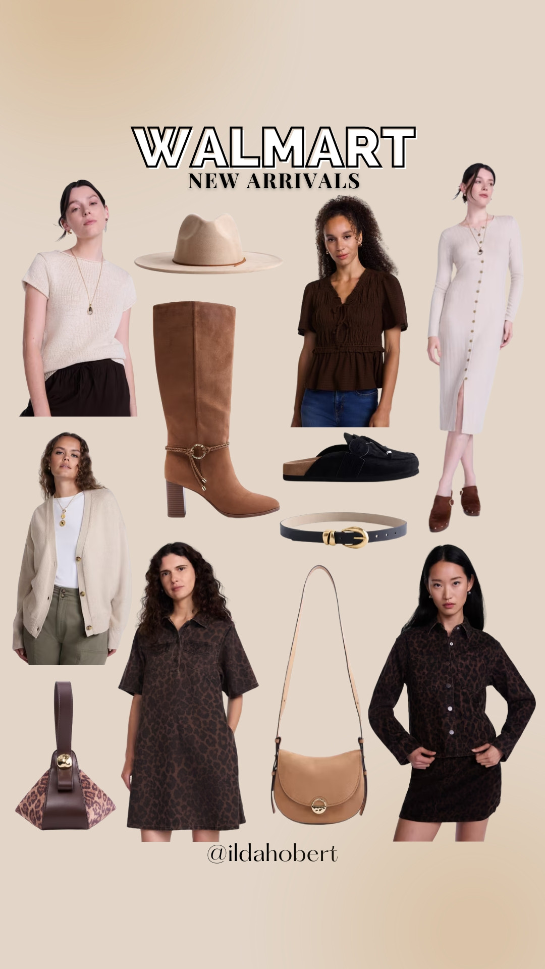NEW brand alert at Walmart! Scenario has so many chic fall fashion finds, from cozy knits and dresses to boots, bags and accessories. 🤎🍂 

 #LTKootd #LTKSeasonal #LTKSaleAlert