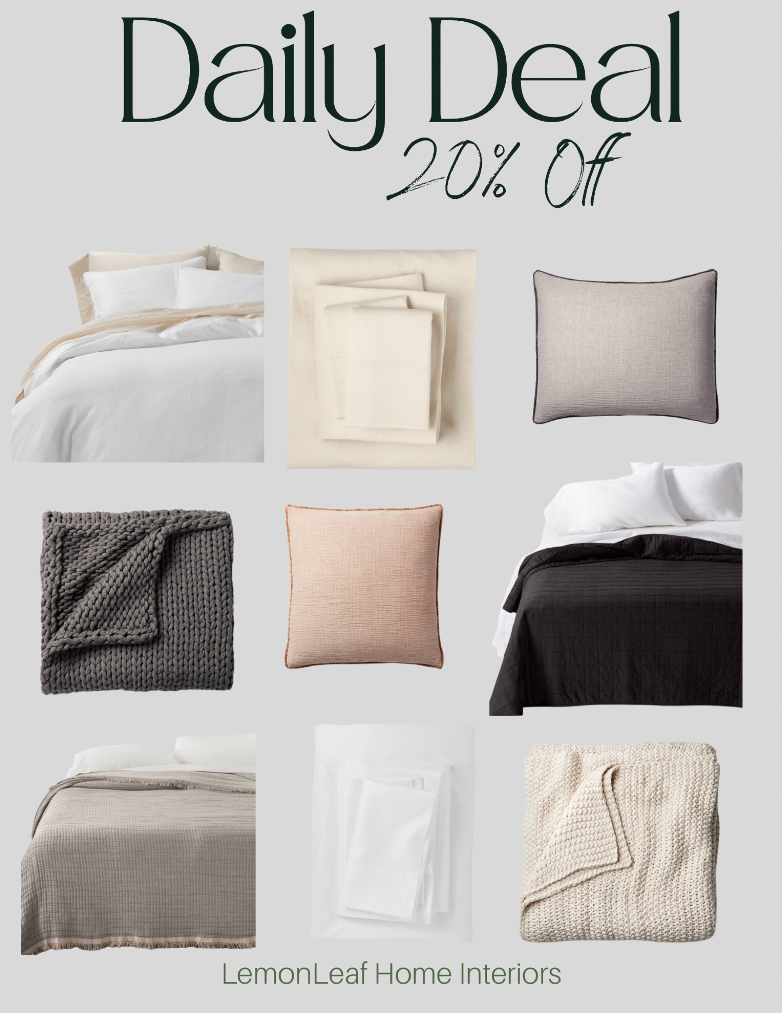 Linen Blend Sheet Set - Casaluna™ curated on LTK