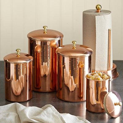 Copper Paper Towel Holder | Williams-Sonoma