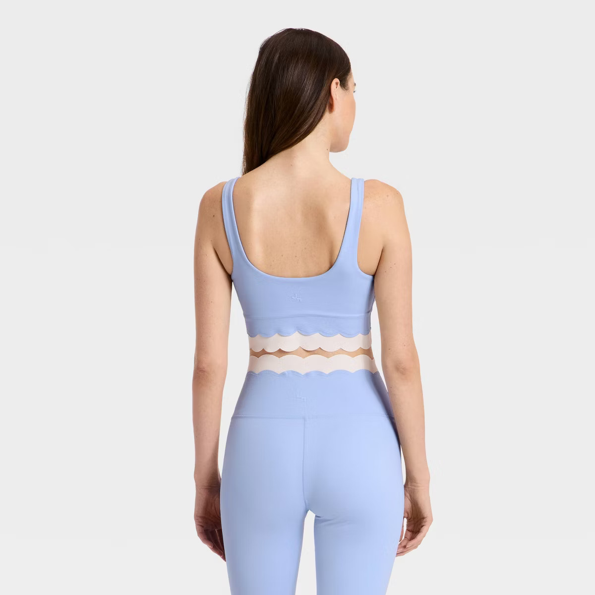 Women's Knit Scallop Sports Bra - JoyLab™ | Target